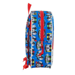 MOCHILA GUARDERIA ADAPTABLE MICKEY MOUSE "ME TIME" SAFTA21 ENERO 612114232 27*22