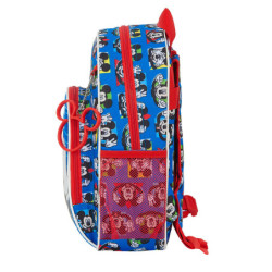 MOCHILA INFANTIL ADAPTABLE MICKEY MOUSE "ME TIME" SAFTA21 ENERO 612114609 34*28