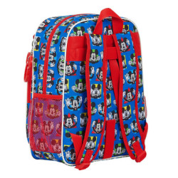 MOCHILA JUNIOR ADAPTABLE MICKEY MOUSE "ME TIME" SAFTA21 ENERO 612114640 38*32
