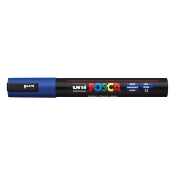 MARCADOR UNI-BALL POSCA PC-5M PUNTA REDONDA 1,8-2,5MM AZUL -33-