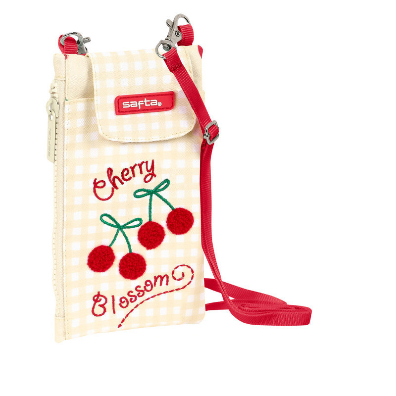 MONEDERO PORTAMOVIL SAFTA "CHERRY" SAFTA23 ENERO 842228695