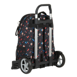 MOCHILA 665+CARRO EVOLUTION PAUL FRANK  "RETRO GAMER" SAFTA21 ENERO 612119860 44*32