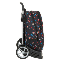 MOCHILA 665+CARRO EVOLUTION PAUL FRANK  "RETRO GAMER" SAFTA21 ENERO 612119860 44*32