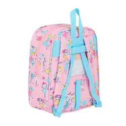 MOCHILA GUARDERIA ADAPTABLE GLOWLAB KIDS "BEST FRIENDS" SAFTA21 ENERO 612123232 27*22