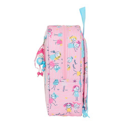 MOCHILA GUARDERIA ADAPTABLE GLOWLAB KIDS "BEST FRIENDS" SAFTA21 ENERO 612123232 27*22