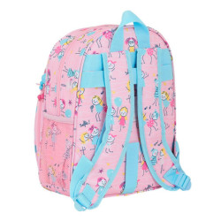 MOCHILA INFANTIL ADAPTABLE GLOWLAB KIDS "BEST FRIENDS" SAFTA21 ENERO 612123609 34*28