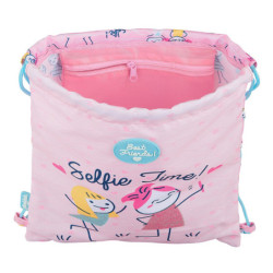 SACO PLANO JUNIOR GLOWLAB KIDS "BEST FRIENDS" SAFTA21 ENERO 612123855 34*26