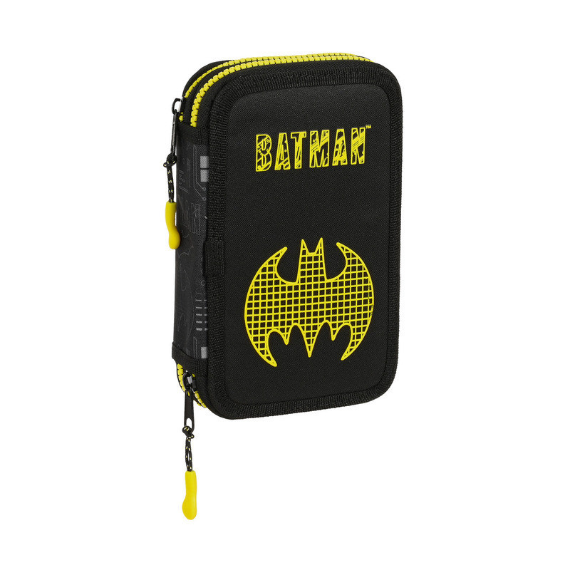 ESTUCHE CREMA DOBLE PEQ 28 PCS BATMAN "COMIX" 412204854 19,5*12,5 SAFTA22