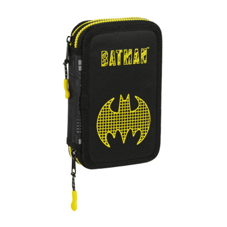 ESTUCHE CREMA DOBLE PEQ 28 PCS BATMAN "COMIX" 412204854 19,5*12,5 SAFTA22