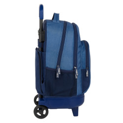 MOCHILA GRANDE C/RUEDAS COMPACT EXTRAIBLE REAL MADRID "LEYENDA" SAFTA21 ENERO 612124918 45*33