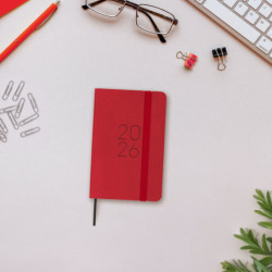 AGENDA LISA F2 SVH 2026 ROJO+ FINOCAM26 883303026 85 X 13 X 130 MM