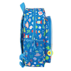 MOCHILA JUNIOR ADAPTABLE TOY STORY "LET'S PLAY" SAFTA21 ENERO 612131640 38*32
