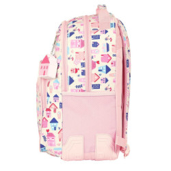 MOCHILA DOBLE ADAPTABLE GLOWLAB "WELCOME HOME" SAFTA21 ENERO 612133773 42*32