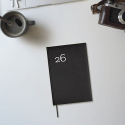 AGENDA MILANO Y10 1DP 2026 NEGRO+ FINOCAM26 625165026 143 X 29 X 210 MM