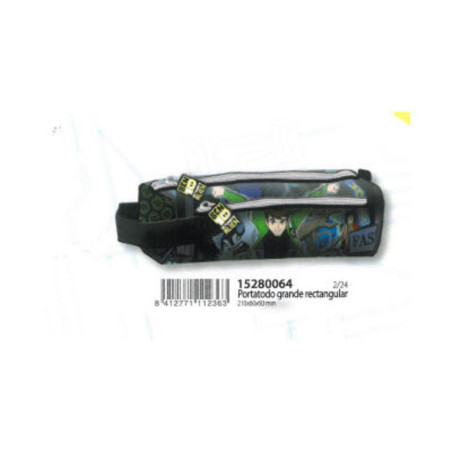 PORTATODO ENRI 11 BEN 10 ULTIMATE ALIEN DOBLE CUADRADO 21CM 15280064 ^