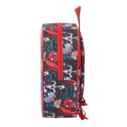 MOCHILA GUARDERIA ADAPTABLE SPIDER-MAN "GO HERO" SAFTA21 ENERO 612143232 27*22
