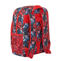 MOCHILA JUNIOR ADAPTABLE SPIDER-MAN "GO HERO" SAFTA21 ENERO 612143640 38*32