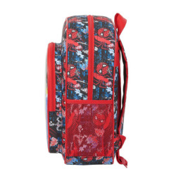 MOCHILA JUNIOR ADAPTABLE SPIDER-MAN "GO HERO" SAFTA21 ENERO 612143640 38*32