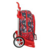 MOCHILA 522+CARRO EVOLUTION SPIDER-MAN "GO HERO" SAFTA21 ENERO 612143860 42*32
