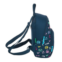 MINI MOCHILA BENETTON "DOT COM" SAFTA21 ENERO 612151846 30*25