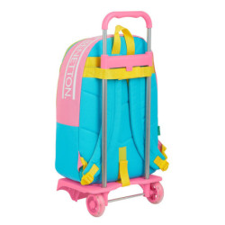 MOCHILA 876 + CARRO 905 BENETTON "COLOR BLOCK" SAFTA21 ENERO 612153160 46*30