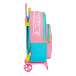 MOCHILA 876 + CARRO 905 BENETTON "COLOR BLOCK" SAFTA21 ENERO 612153160 46*30