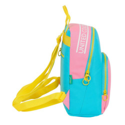 MINI MOCHILA BENETTON "COLOR BLOCK" SAFTA21 ENERO 612153846 30*25