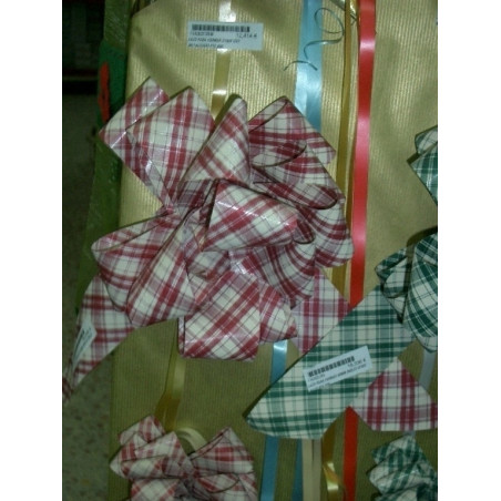 LAZO PARA FORMAR 50MM INGLES ROJO MATE PTE 50U