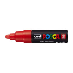 MARCADOR UNI-BALL POSCA PC-7M PUNTA REDONDA 4,5-5,5MM ROJO -15-