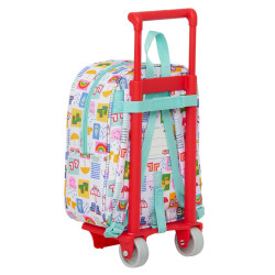 MOCHILA 232+CARRO 805 PEPPA PIG SAFTA21 ENERO 612172280 28*22