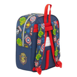 MOCHILA GUARDERIA ADAPTABLE AVENGERS "HEROES VS THANOS" SAFTA21 ENERO 612179232 27*22