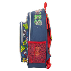 MOCHILA INFANTIL ADAPTABLE AVENGERS "HEROES VS THANOS" SAFTA21 ENERO 612179524 33*27
