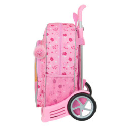 MOCHILA 180+CARRO EVOLUTION PRINCESS DISNEY "EXPRESS YOURSELF" SAFTA21 ENERO 612180860 42*33