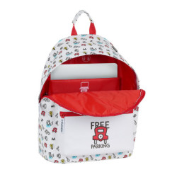 MOCHILA PORTATIL 14,1" FACIL LIMPIEZA MONOPOLY 622004819 41*31 SAFTA22