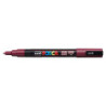MARCADOR UNI-BALL POSCA PC-3M PUNTA REDONDA 0,9-1,3MM ROJO VINO -60-