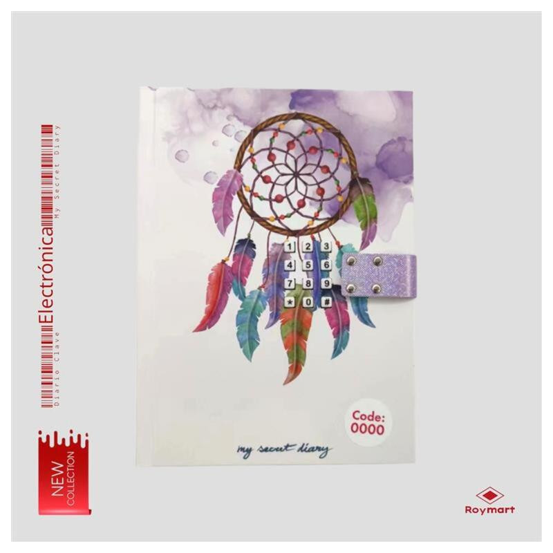DIARIO CON CLAVE CATCH DREAMS ALEX BOG JC-1011