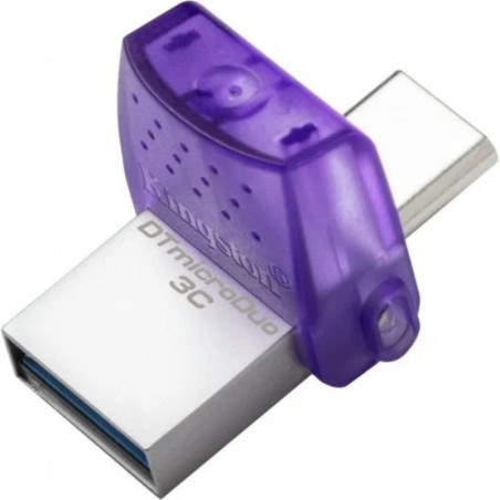 MEMORIA USB KINGSTON DATATRAVELER DUO USB A + USB C 3.2 128GB BLISTER UNIDAD (INCLUIDO 0,24€ LPI)