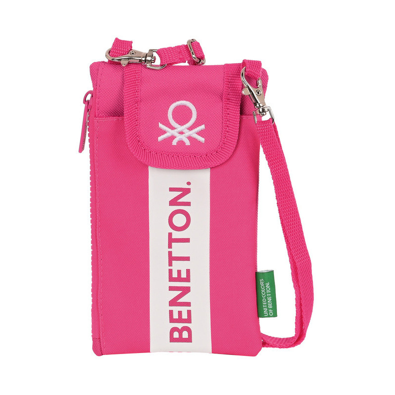 MONEDERO PORTAMOVIL BENETTON "RASPBERRY" SAFTA23 ENERO 842316695
