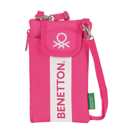 MONEDERO PORTAMOVIL BENETTON "RASPBERRY" SAFTA23 ENERO 842316695