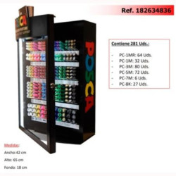 EXPOSITOR UNI POSCA SURTIDO 281 PIEZAS 182634836