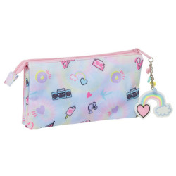 PORTATODO TRIPLE BARBIE "GIRL POWER" SAFTA21 ENERO 812110744 12*22