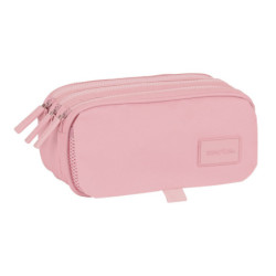 PORTATODO TRIPLE BIG SAFTA BASIC "ROSA" SAFTA26 842337710 10X21,5 UNIDAD