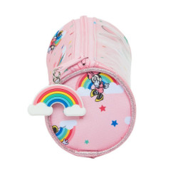 PORTATODO REDONDO MINNIE MOUSE RAINBOW SAFTA21 ENERO 812112026 7*20