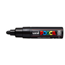 MARCADOR UNI-BALL POSCA PC-7M PUNTA REDONDA 4,5-5,5MM NEGRO -24-