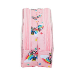 PORTATODO DOBLE MINNIE MOUSE RAINBOW SAFTA21 ENERO 812112513 8*21