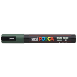 MARCADOR UNI-BALL POSCA PC-5M PUNTA REDONDA 1,8-2,5MM VERDE INGLES -83- 262550000