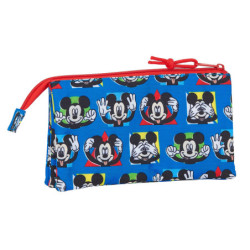 PORTATODO TRIPLE MICKEY MOUSE "ME TIME" SAFTA21 ENERO 812114744 12*22