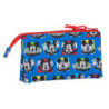 PORTATODO TRIPLE MICKEY MOUSE "ME TIME" SAFTA21 ENERO 812114744 12*22