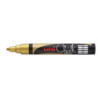 MARCADOR UNI-BALL CHALK TIZA LIQUIDA REDONDO PWE-5M ORO