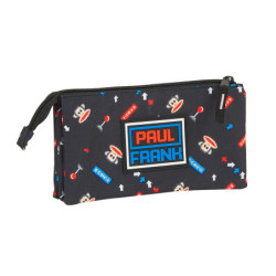 PORTATODO TRIPLE PAUL FRANK  "RETRO GAMER" SAFTA21 ENERO 812119744 12*22